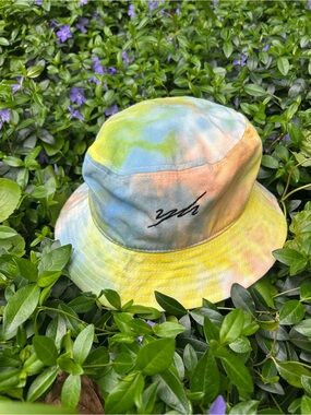 The Game Pastel Tie Dye Bucket Hat Y2K Festival Rave Streetwear Summer